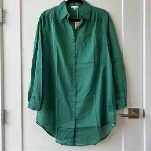 Skin Worldwide Cotton Voile Billie Caftan Swim Cover-Up